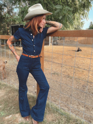 Runaway Denim Jumpsuit