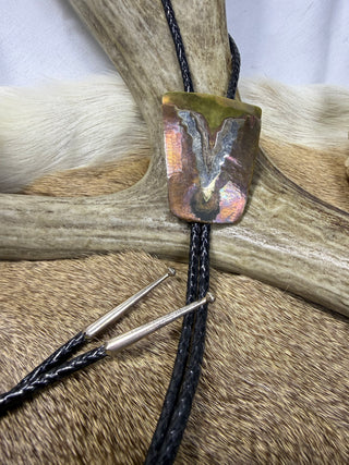 All Metal Canyon Bolo Tie