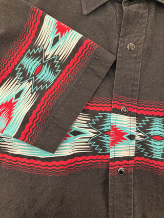 Vintage Slim PanHandle Men’s Snap Up Shirt Size Medium