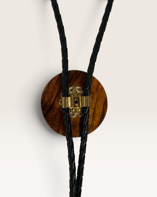 Acacia Wood Bolo Tie