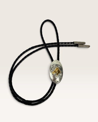Brass Horse Head Bolo Tie
