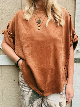 Jess Oversized Studded T-Shirt