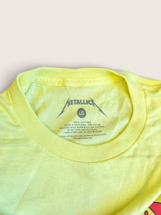 Metallica Fire Sun Band T-Shirt