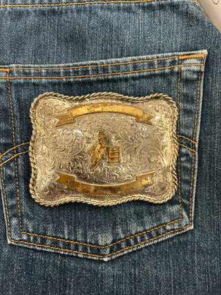 Barrel Racer Belt Buckle