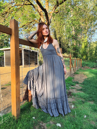 Sunday Halter Maxi Dress