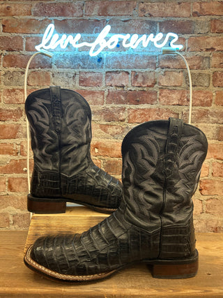 Dan Post Genuine Caiman Men's Cowboy Boots Size 15