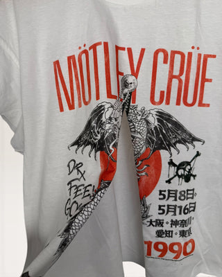 Motley Crue Open Front Chop Shop T-Shirt