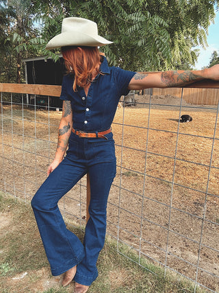 Runaway Denim Jumpsuit