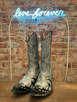 Moon Shine Men's Cowboy Boots Size 10.5