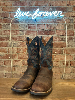 Justin Men’s Cowboy Boots Size 11