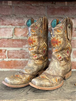 Corral Vintage Cowboy Boots W Sz 9