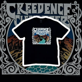 Creedence Clearwater Revival Mountains and River Tee - Green River