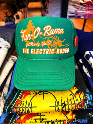 Fun-O-Rama Electric Rodeo Trucker Hat