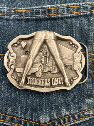 Truckers Only Belt Buckle