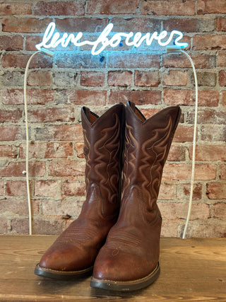 Justin Men's Cowboy Boots Size 14