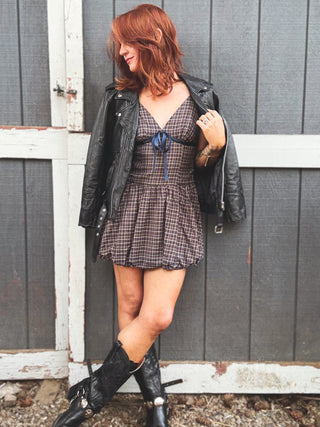 Good Times Flannel Dress