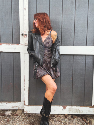 Good Times Flannel Dress