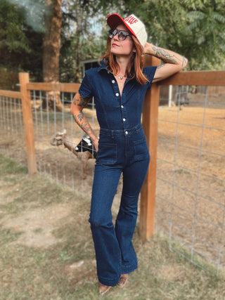 Runaway Denim Jumpsuit