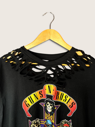 Guns and Roses Distressed Chop Shop