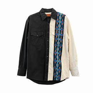 Vintage Men’s Rustler by Wrangler Snap Up Size Medium