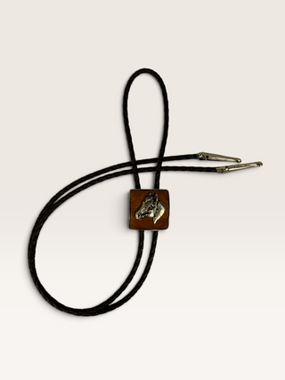 Vintage Equestrian Bolo Tie
