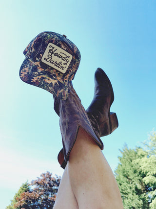Howdy Darlin' Camo Trucker Hat