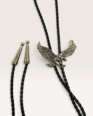 Metal Eagle Bolo Tie