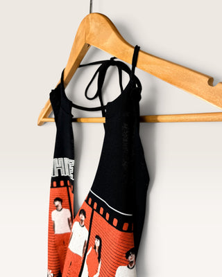 White Stripes Halter Top Chop Shop