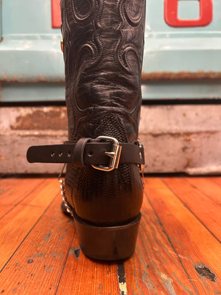 Thunderbird Concho Boot Harness Chain Strap