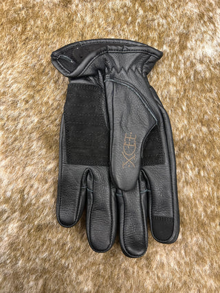 Sky High Motorcycle Roper Gloves Black