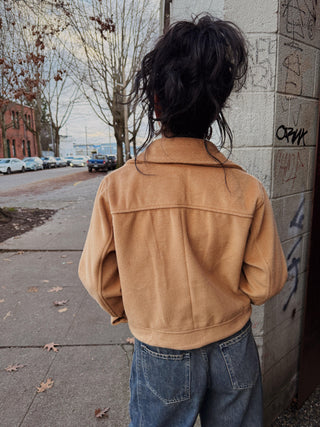 Hayden Brushed Crop Jacket