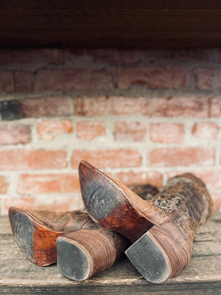 Vintage JB Dillon Cowboy Boots W Sz 6