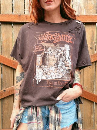 Chop Shop Aerosmith, Toys 8 Track T-Shirt