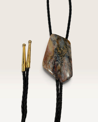 Dendrite Agate Bolo Tie