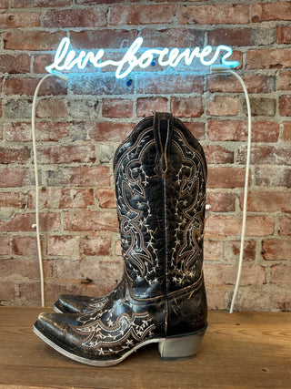 J.B. Dillon Women’s Cowboy Boots Size 10