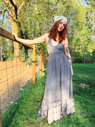 Sunday Halter Maxi Dress