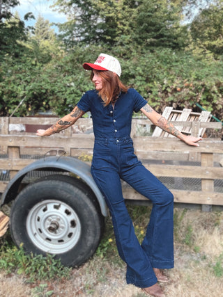 Runaway Denim Jumpsuit