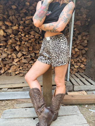 Junkhead Leopard Boxer Short