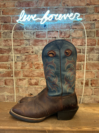 Justin Men’s Cowboy Boots Size 11