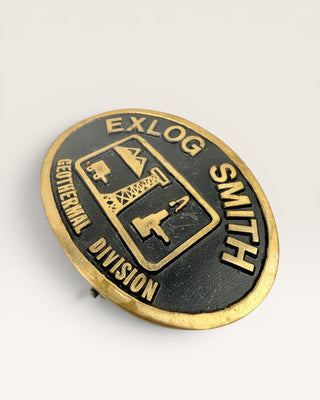 Vintage Exlog Belt Buckle