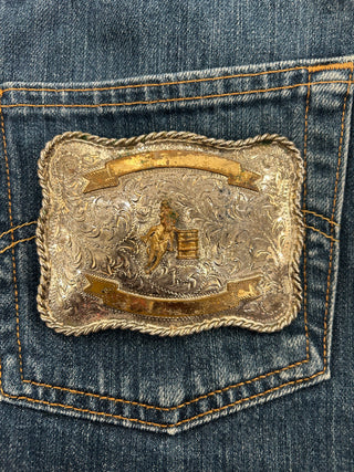 Barrel Racer Belt Buckle