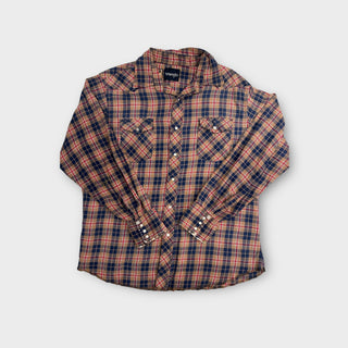 Vintage Men’s Wrangler Snap Up Shirt Size Large