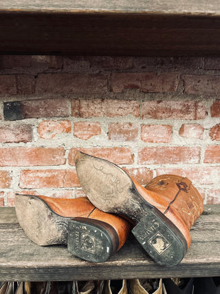 Vintage Cuadra Teju Lizard Cowboy Boots M Sz 11