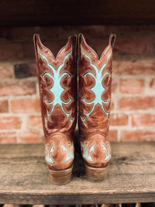 Vintage Pecos Bill Cowboy Boots M Sz 11