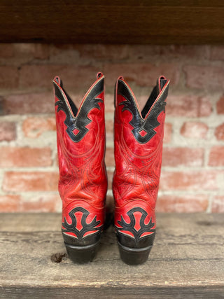 Vintage Code West Cowboy Boots W Sz 9.5-10