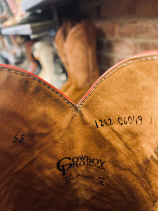 Vintage Cowboy Pro Cowboy Boots W Sz 5.5
