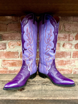 Vintage Cowboy Boots W Sz 9.5