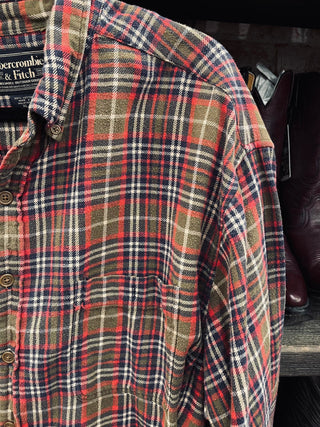 Men’s Vintage Abercrombie & Fitch Flannel Sz XL