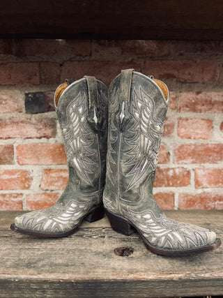 Vintage Resistol Cowboy Boots W Sz 6