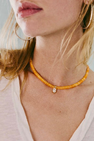 Golden Hour Topaz Necklace